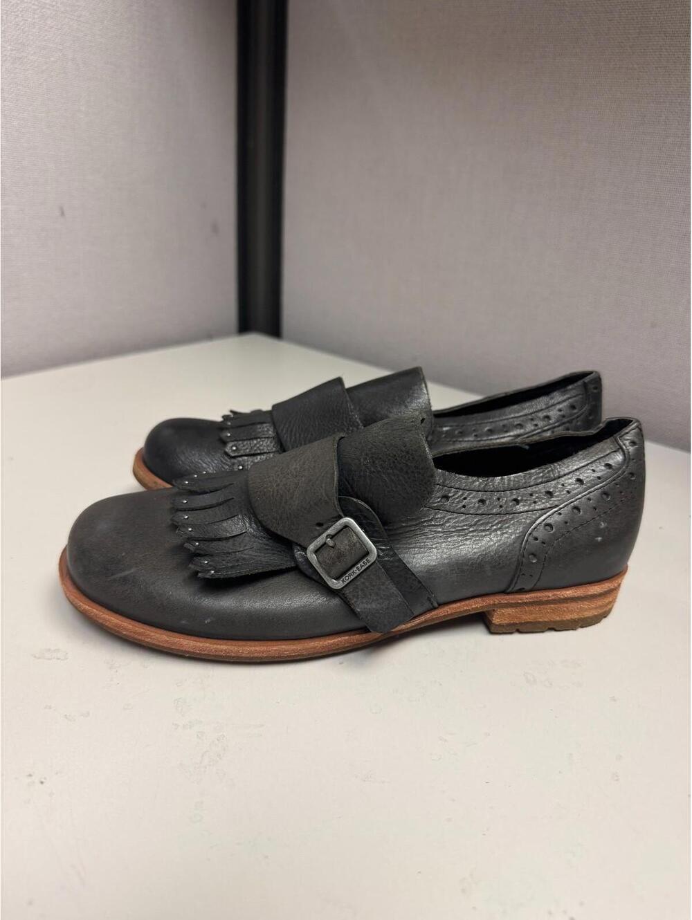 Kork Ease Women's Black Leather Dress Shoes Size 7 New